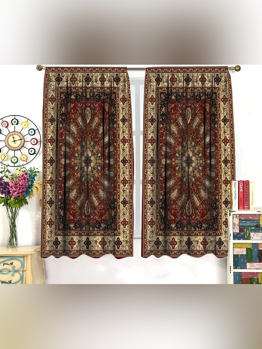 New Boho Tapestry Curtains